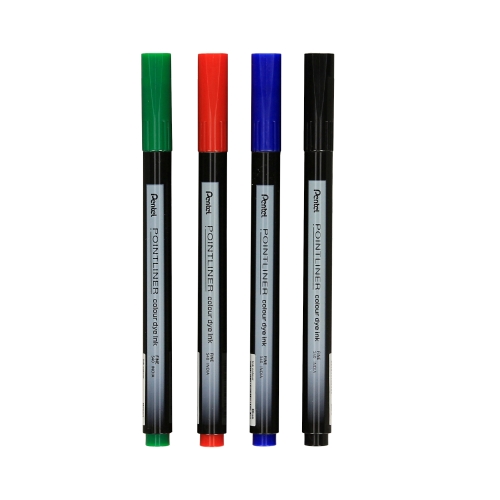 Cienkopis 0.4mm 4kol Pentel S40-ST4PL