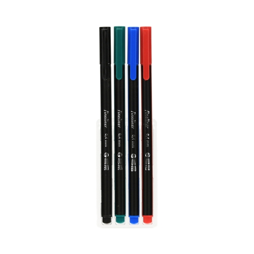 Cienkopis 0.4mm 4kol Memobe