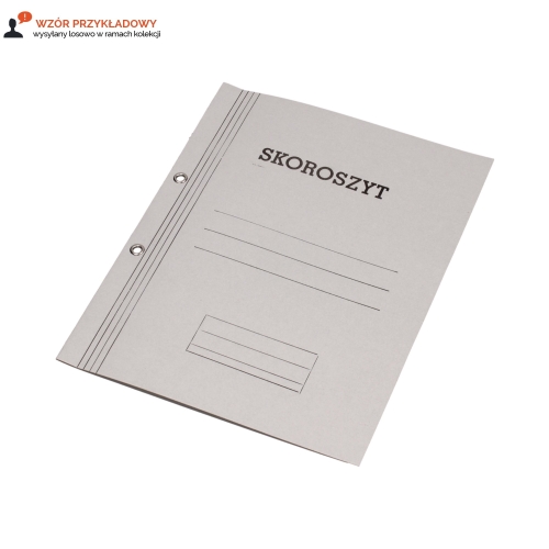 Skoroszyt oczko A4 1/1 biały 350g Kiel-Tech