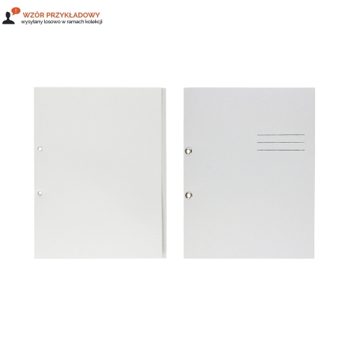 Skoroszyt oczko A4 1/1 biały 350g Kiel-Tech