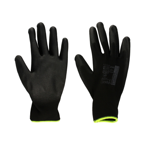 Rękawice powlekane Lite Touch Oil czarne 8 Ardon (2)