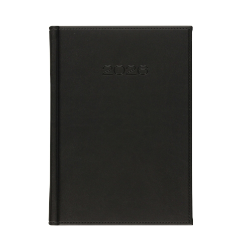 Kalendarz książkowy A5 Vivella grafit 21D