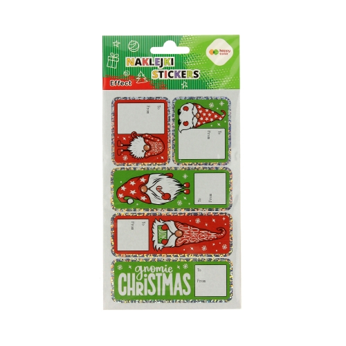 Naklejki ozdobne Effect 10x20cm Gnome Tag HappyColor