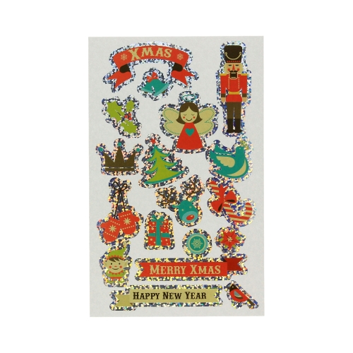 Naklejki ozdobne Effect 10x20cm Xmas HappyColor