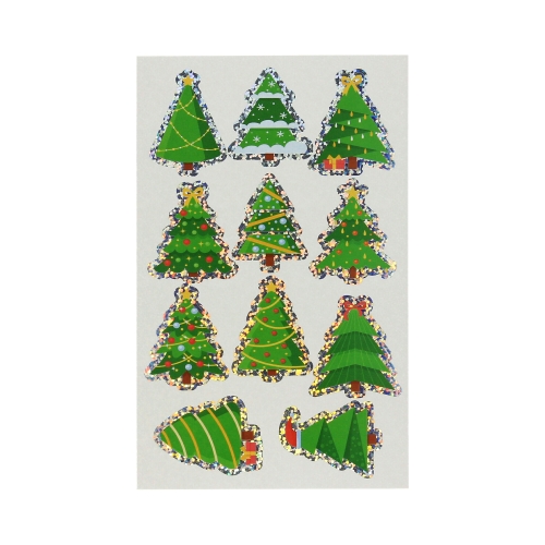 Naklejki ozdobne Effect 10x20cm Xmas Tree HappyColor