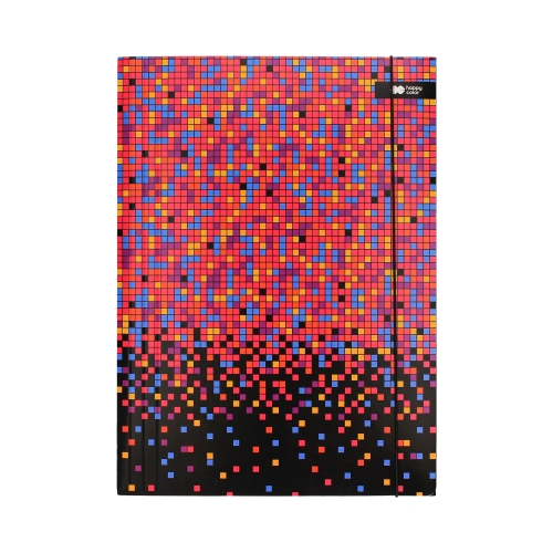 Teczka z gumką 24x31 disco PIXI Blox HappyColor