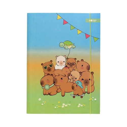 Teczka z gumką 24x31 Kapibara KapiFun HappyColor