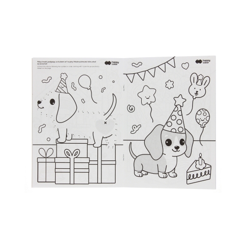 Kolorowanka A5/16str Corgi Team HappyColor