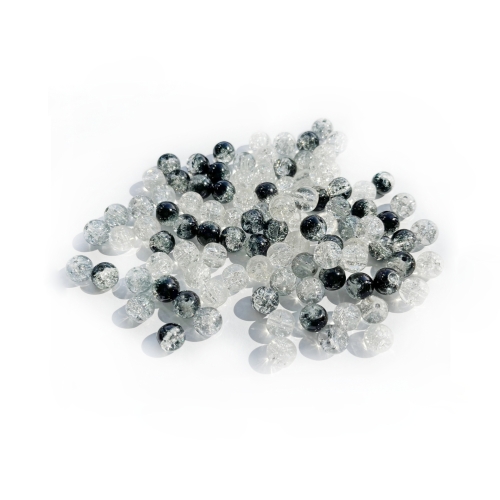 Koraliki szklane spękane 8mm (100) GRKO-153