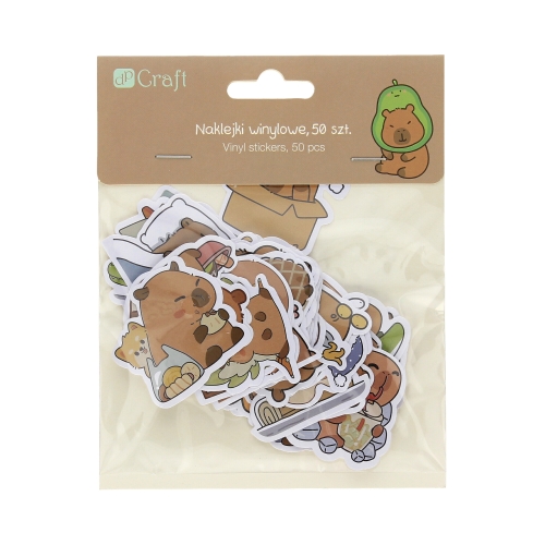 Naklejki winylowe Kapibara (50)