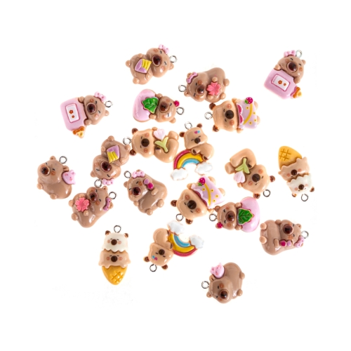 Zawieszka polimerowa 3D walizka Kapibara (20)