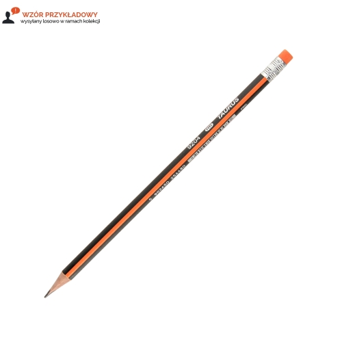 Ołówek zwykły HB z/g neon 9204