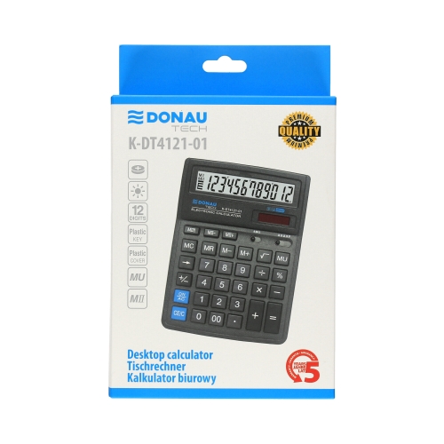 Kalkulator 12pozycyjny SDC444S Donau Tech K-DT4121