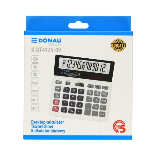 Kalkulator 12pozycyjny SDC368 Donau Tech K-DT4125