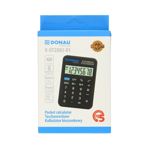 Kalkulator 8pozycyjny LC110NR Donau Tech K-DT2083