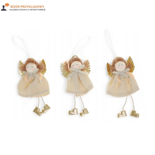 Dekoracja świąteczna zawieszka aniołek Brewis