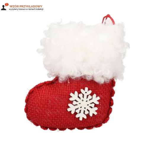 Dekoracja świąteczna zawieszka bucik Brewis