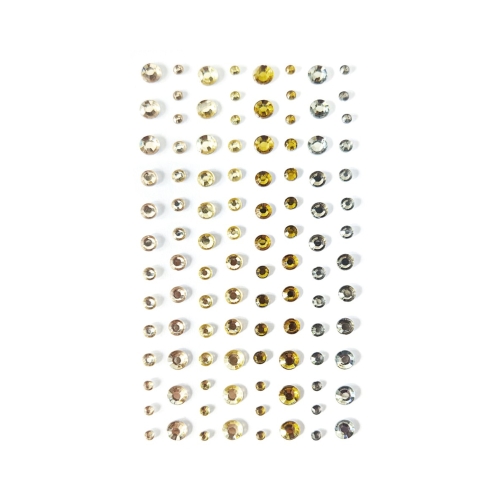 Kryształki samoprzylepne 3/4/5/6mm beżowe (104)