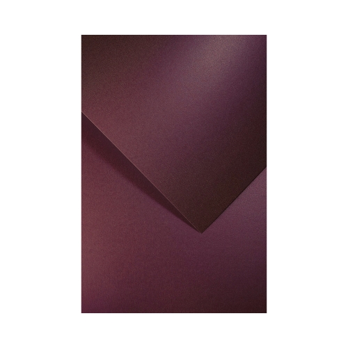 Karton wizytówkowy A4 220g Millenium/bordo - 20 ark.