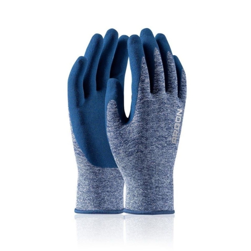 Rękawice powlekane Nature Touch niebieskie 11 Ardon (2)