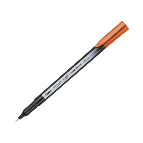 Cienkopis 0.4mm pomarańczowy Pentel S40