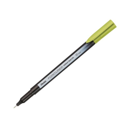 Cienkopis 0.4mm limonkowy Pentel S40