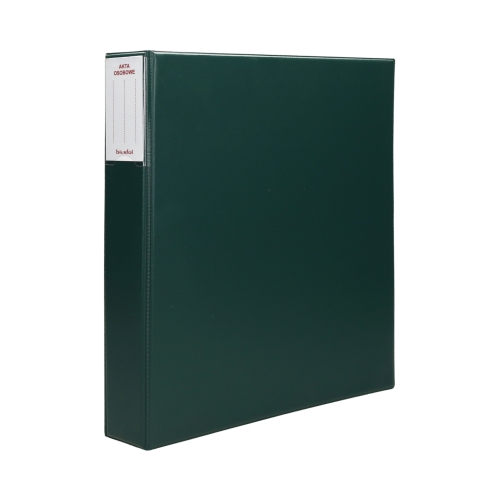 Segregator akta osobowe 2R/4.5cm ciemnozielony Biurfol