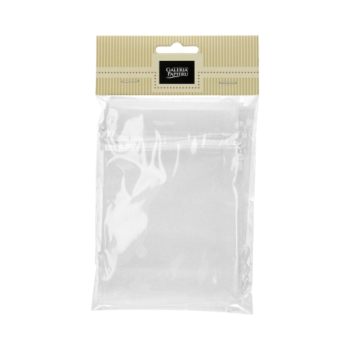 Woreczki organza 10x15 białe (10)