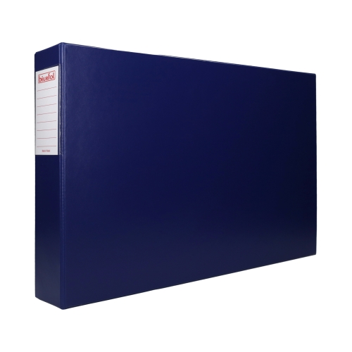 Segregator A3/70/4R niebieski poziomy Biurfol SE-04