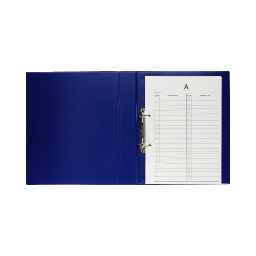 Segregator akta osobowe 2R/4.5cm granatowy Biurfol