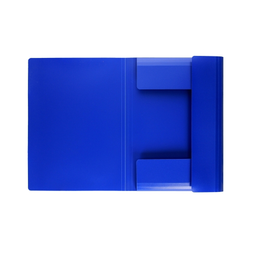 Teczka z gumką niebieska 25mm Biurfol TG-02