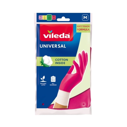 Rękawice gumowe M Vileda (2)