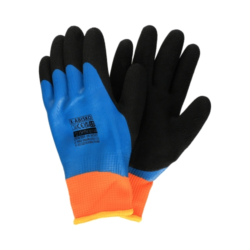 Rękawice powlekane X-Abisko niebiesk-czarne 10 Procera (2)