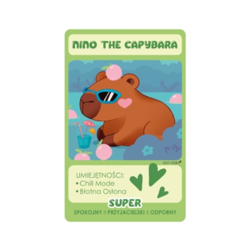 Klocki Snapets kapibara brązowa Kidea