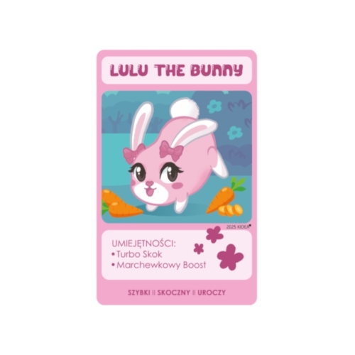 Klocki Snapets różowy królik lulu Kidea