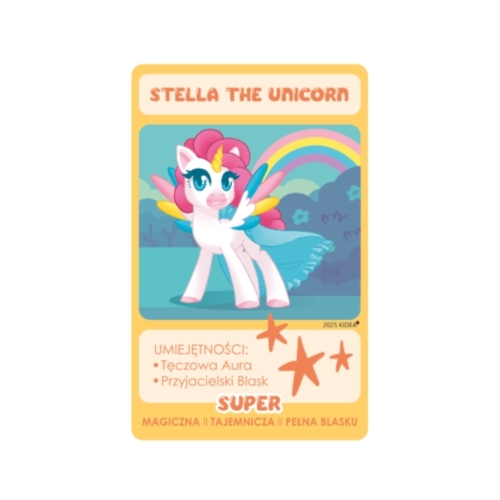 Klocki Snapets biały jednorożec stella Kidea