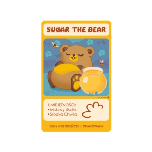 Klocki Snapets brązowy miś sugar Kidea