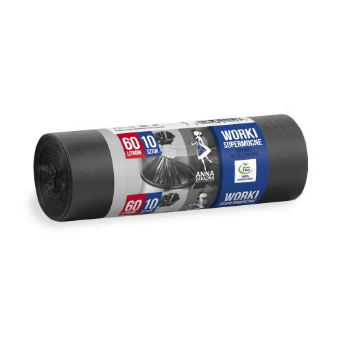 Worki na śmieci 60l czarne LD Anna Zaradna (10)