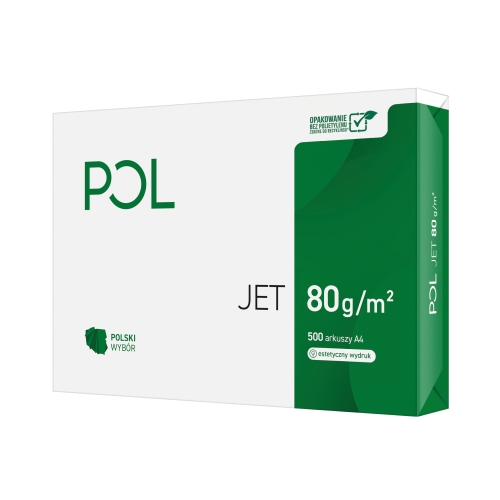 Papier ksero A4 80g 166 Poljet (500)