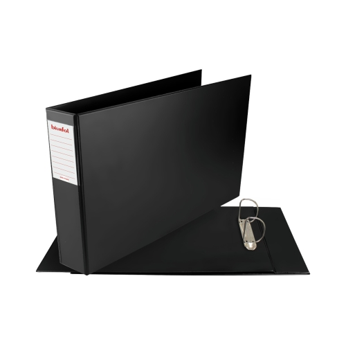 Segregator A3/70 czarny poziomy Biurfol SE-06