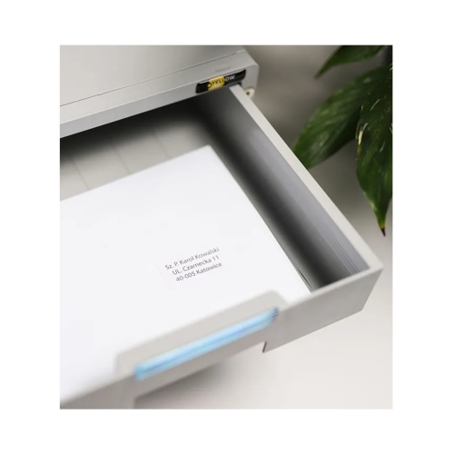 Etykiety uniwersalne 105x41/14 białe Grand (100)