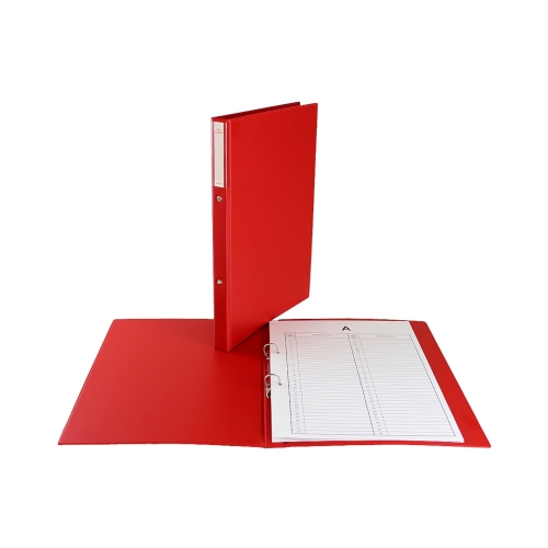 Teczka na akta osobowe 2r/PP czerwona Biurfol ABCDE