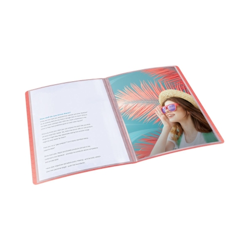 Album ofertowy A4/80 koralowy Colour Breeze Esselte
