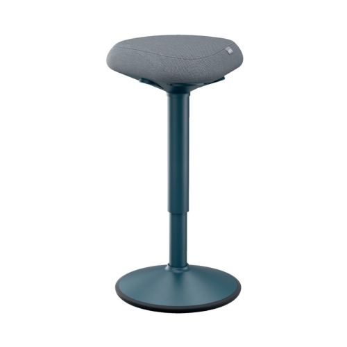 Stołek ergonomiczny pozycja półstojąca ciemnoszary Ergo Leitz