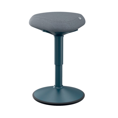 Stołek ergonomiczny pozycja siedząca ciemnoszary Ergo Leitz