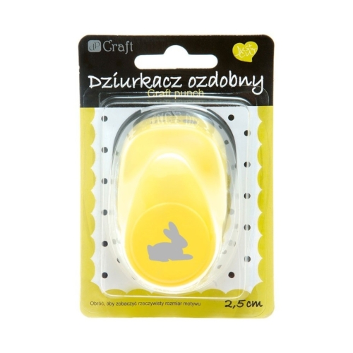 Dziurkacz ozdobny 2.5cm Królik