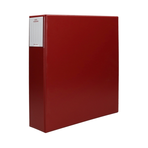 Segregator na akta osobowe 2r/65mm bordo Biurfol ABCDE