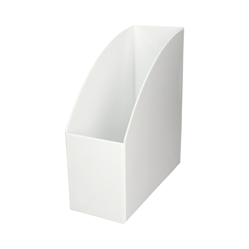Pojemnik na czasopisma 110mm biały PVC Biurfol