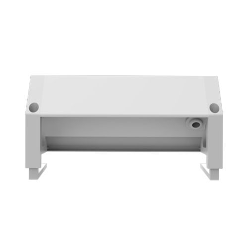 Listwa zasilająca na biurko biała PowerDesk 2 Fellowes