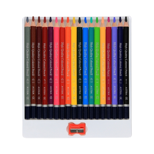 Kredki ołówkowe 18kol trójkątne Jumbo Astra